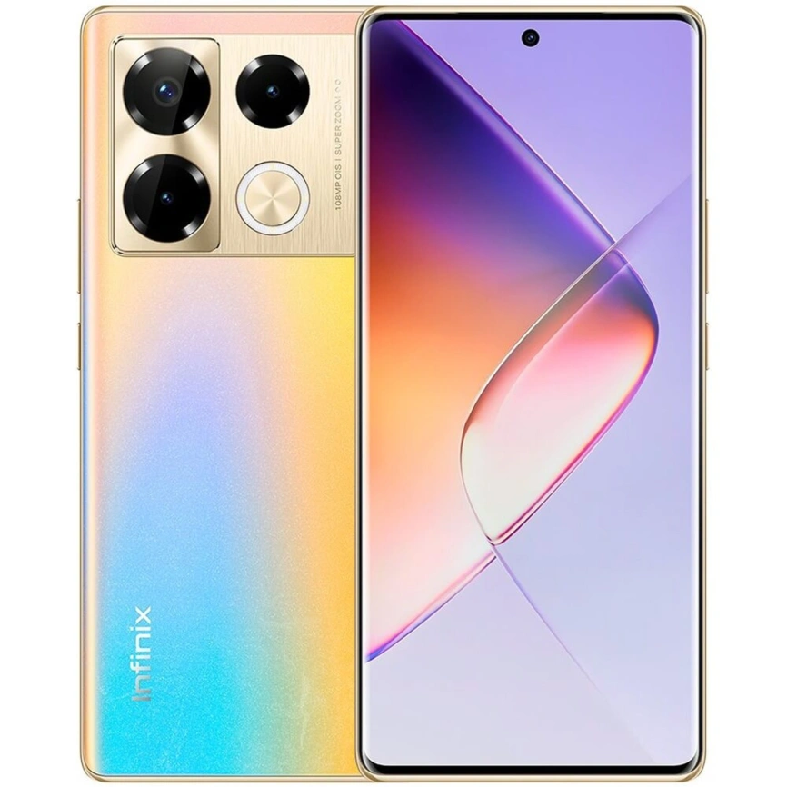 Смартфон Infinix Note 40 Pro 12/256Gb Titan Gold фото 1