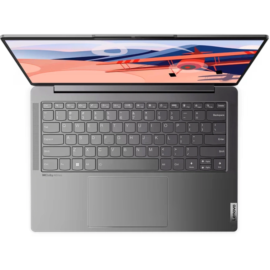 Ноутбук Lenovo Yoga Slim 6 14APU8 14 WUXGA OLED/ R7-7840U/16Gb/512Gb SSD (82X3000NRK) Storm Grey фото 5