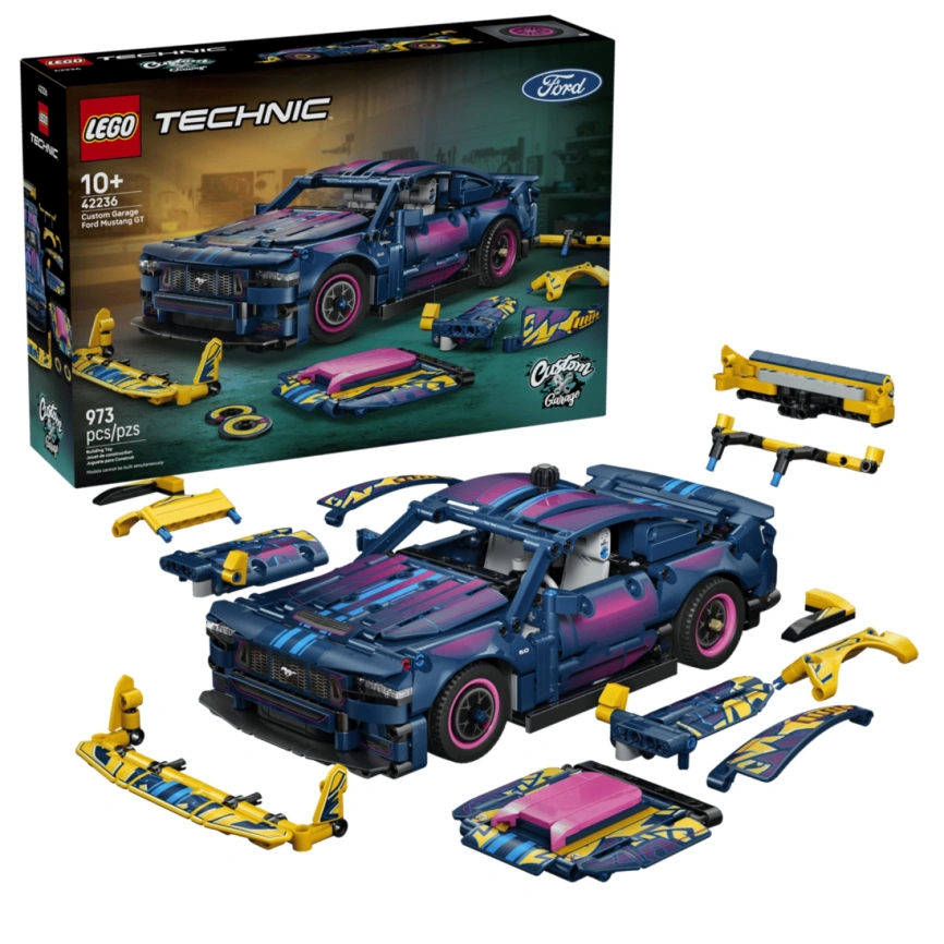 Конструктор LEGO Technic Ford Mustang GT: Custom Garage 42236 фото 1