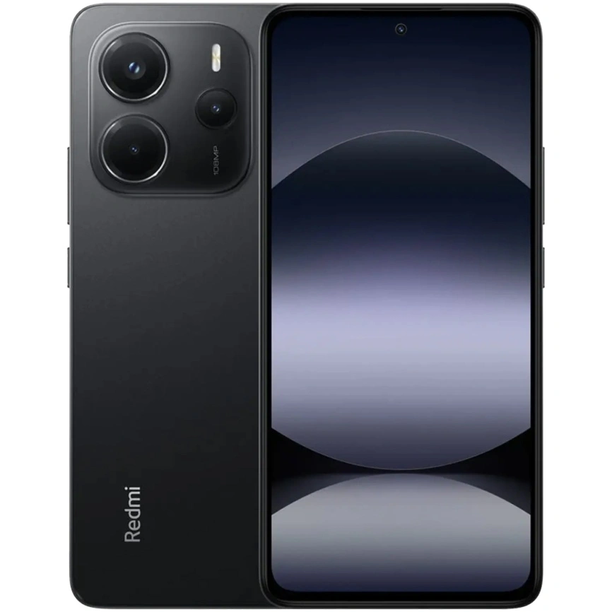 Смартфон Xiaomi Redmi Note 14 4G 8/256Gb (NFC) Midnight Black Global Version фото 1