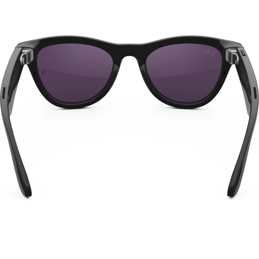 Умные очки Ray-Ban Skyler (Gen 2) Shiny Black Standard Clear to Amethyst Transitions фото 5
