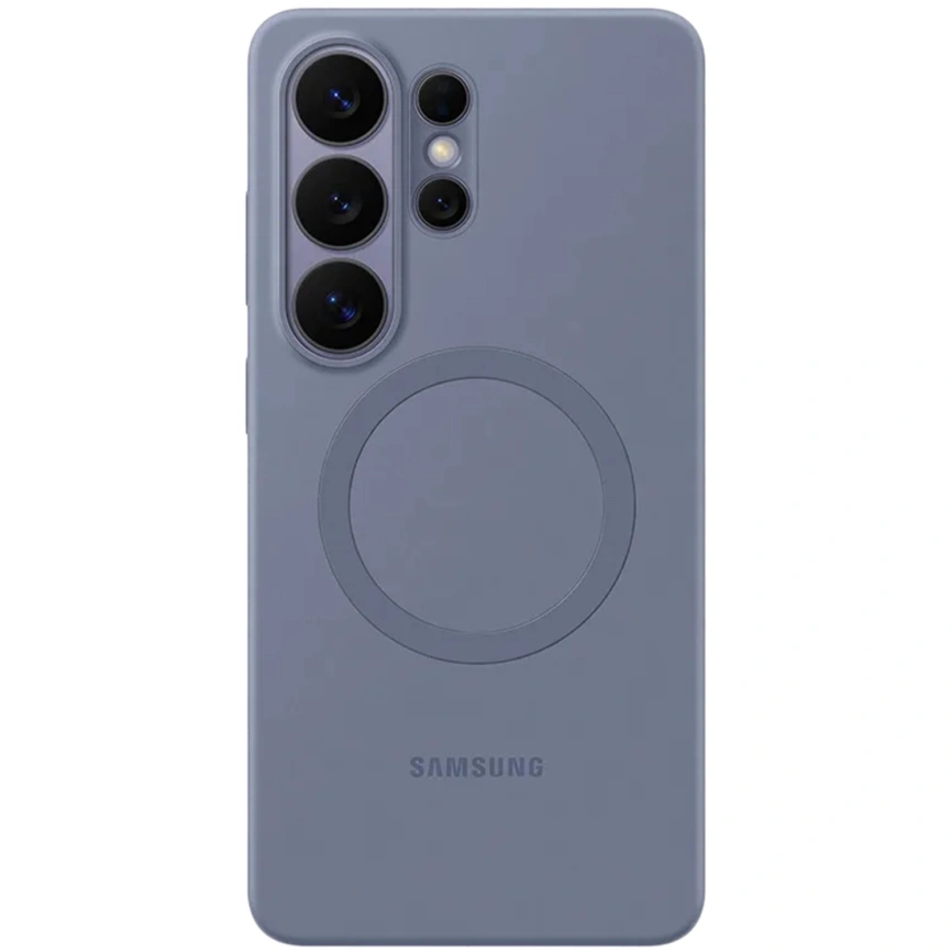 Чехол Samsung Silicone Magnet Case для Samsung Galaxy S26 Ultra Blue Violet фото 1
