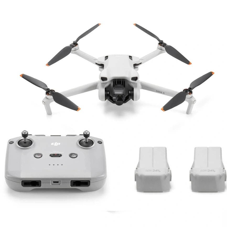 Квадрокоптер DJI Mini 3 Fly More Combo Plus (DJI RC - N1) фото 1