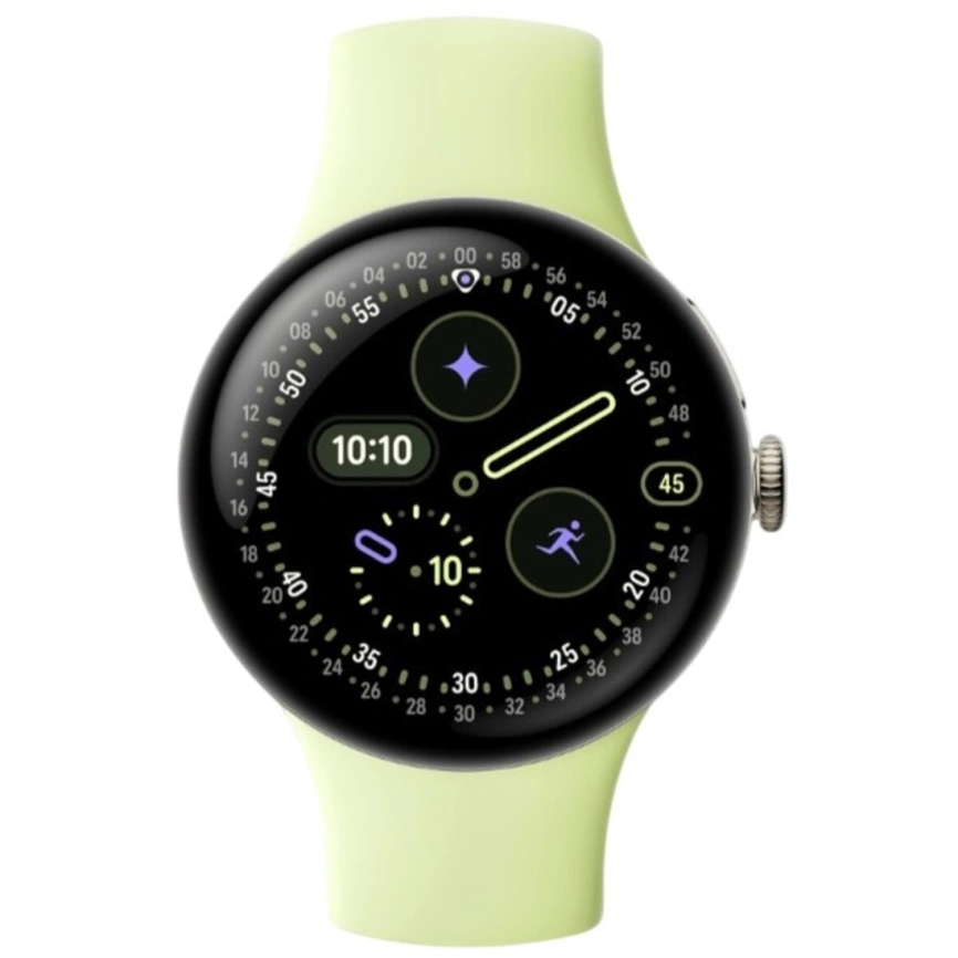 Смарт-часы Google Pixel Watch 4 41mm Champagne Gold/ Lemongrass фото 4