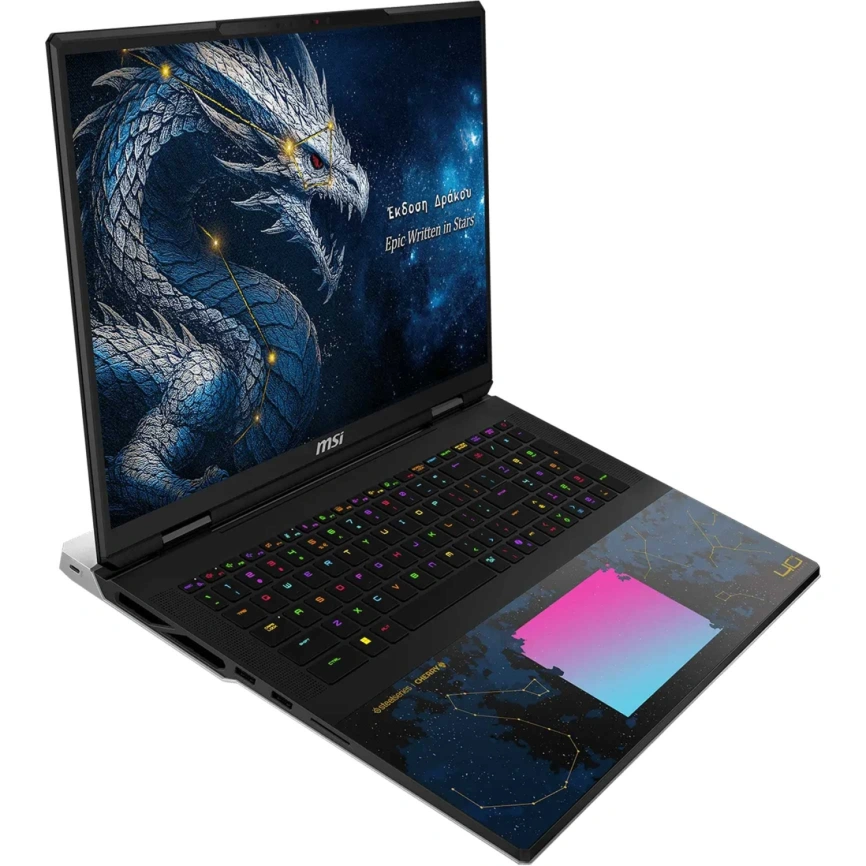 Ноутбук MSI Titan Dragon Edition 18 HX A2WJ-1251RU 18 IPS/i9-290HX Plus/96GB/4TB SSD (9S7-1824D6-1251) Black фото 4