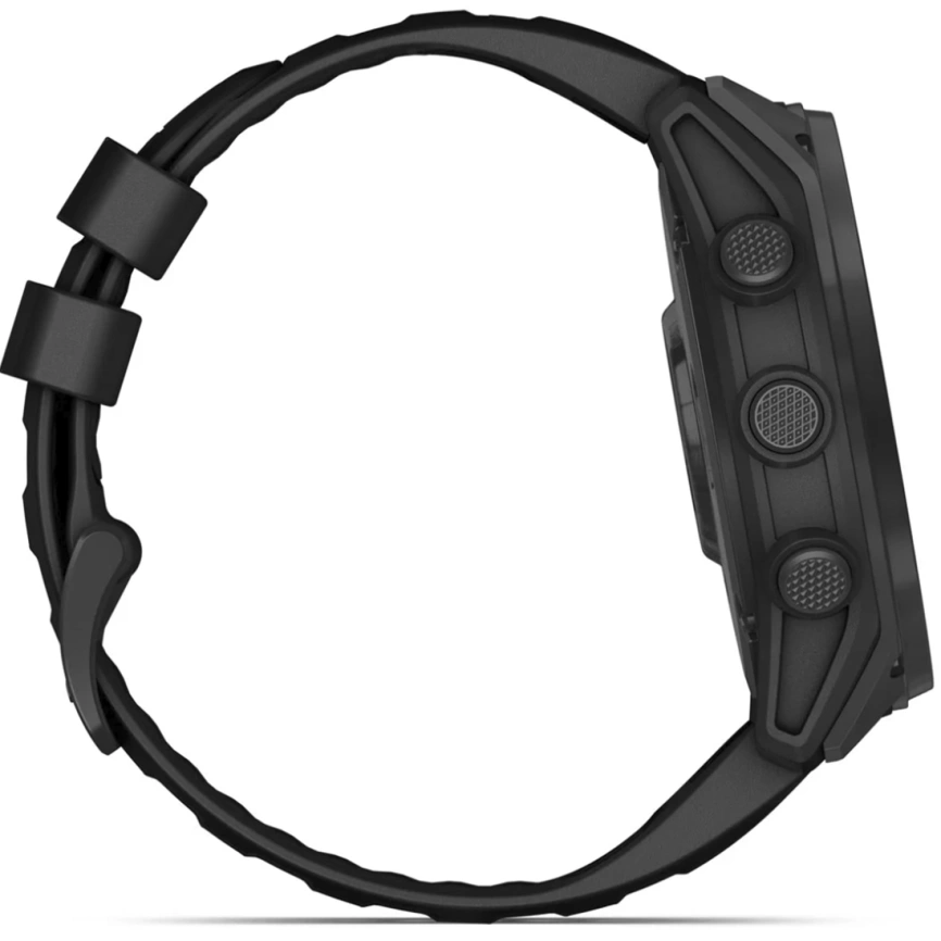 Смарт-часы Garmin Tactix 8 51mm Solar Sapphire Applied Ballistic Solver with Silicone Band (010-03407-01) Black фото 3