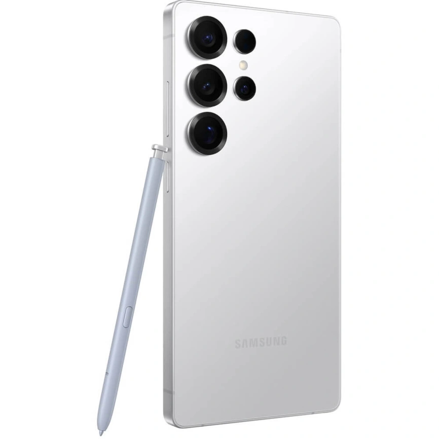 Смартфон Samsung Galaxy S25 Ultra SM-S938B 12/256Gb Titanium Whitesilver фото 3