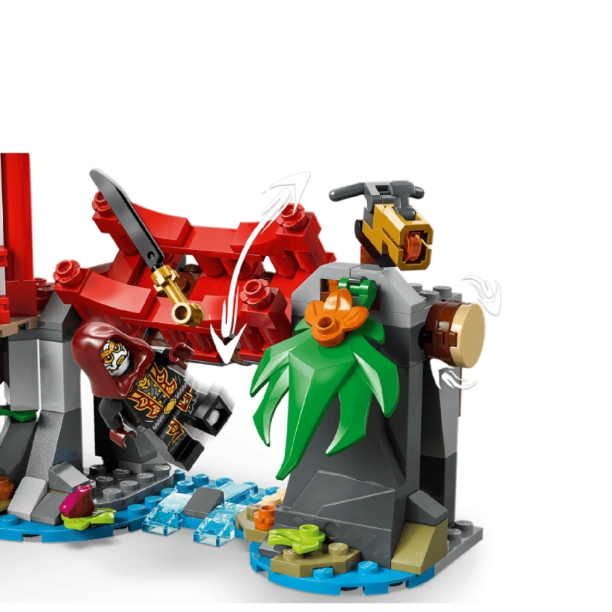 Конструктор LEGO NINJAGO Ninja Vehicle Tree House Battle 71857 фото 6