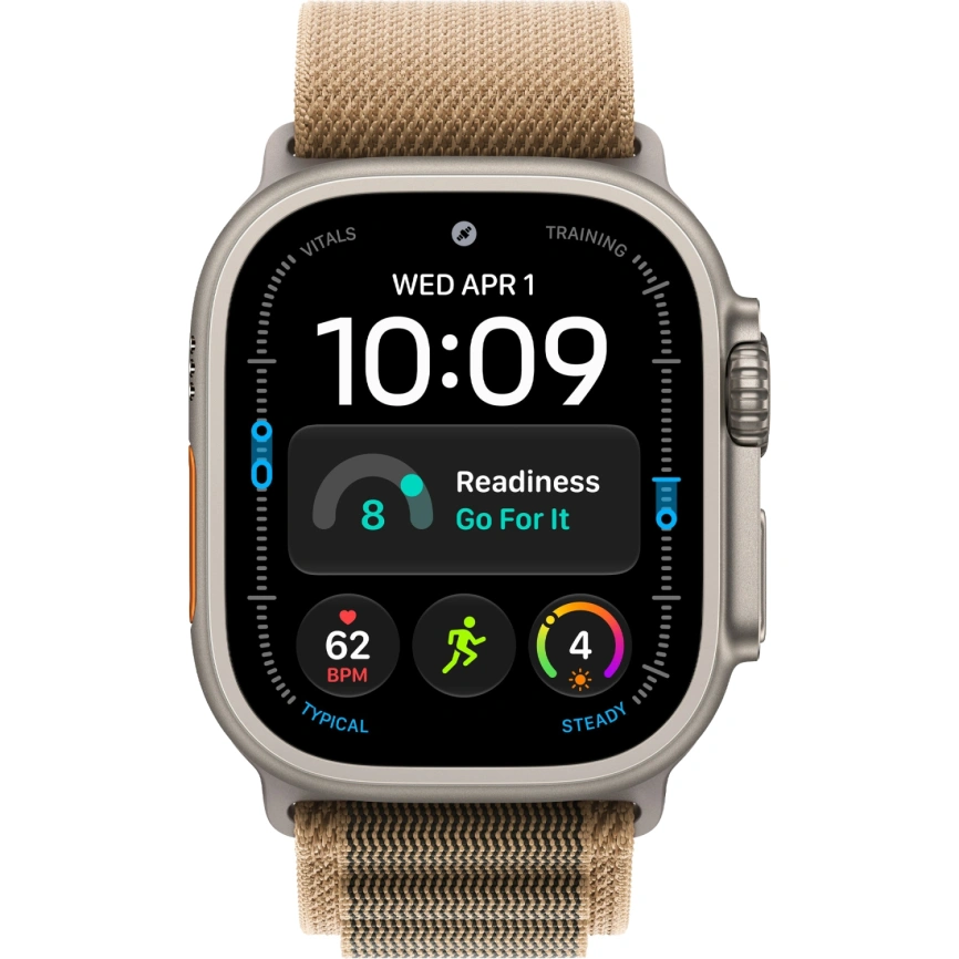 Смарт-часы Apple Watch Ultra 4 (2026) 49mm Natural Titanium Case with Desert Alpine Loop L фото 3