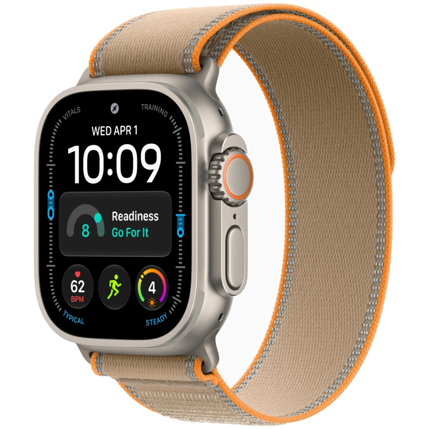 Смарт-часы Apple Watch Ultra 4 (2026) 49mm Natural Titanium Case with Sand Trail Loop S/M фото 1