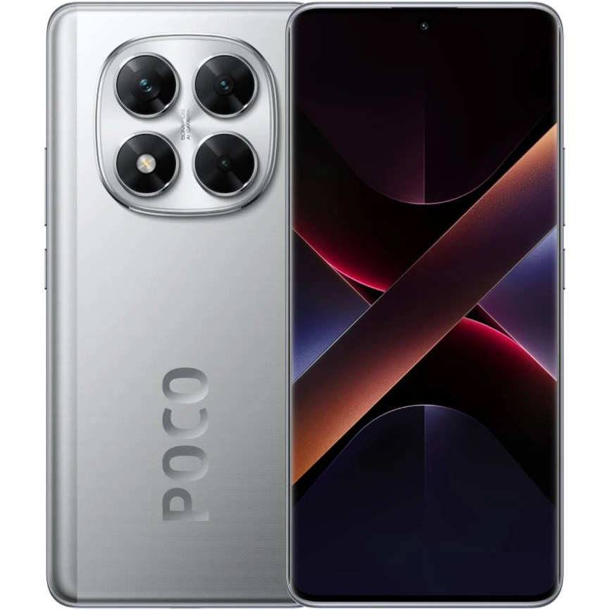 Смартфон Xiaomi Poco X7 5G 12/512Gb Silver Global Version фото 1