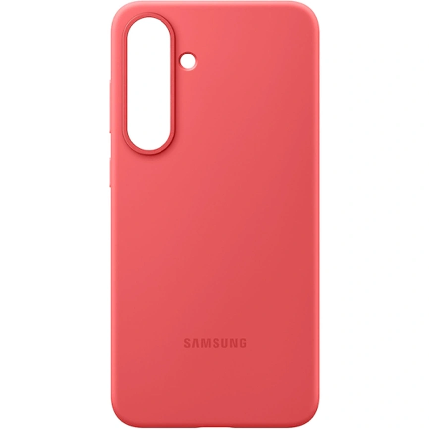 Чехол Samsung Silicone Case для Samsung Galaxy S25 Red фото 1