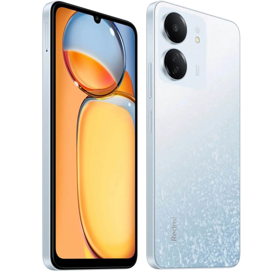 Смартфон Xiaomi Redmi 13C 6/128GB (NFC) Glacier White Global Version фото 5