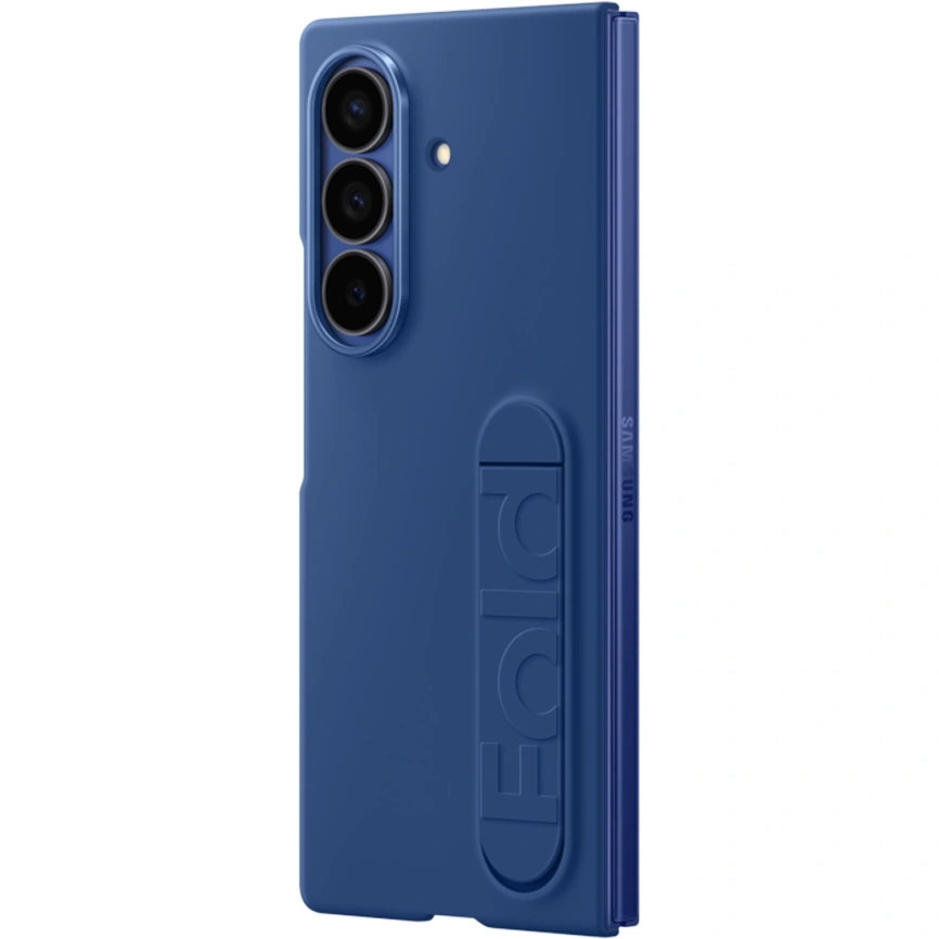Чехол Samsung Silicone Case для Galaxy Z Fold7 Blue фото 4