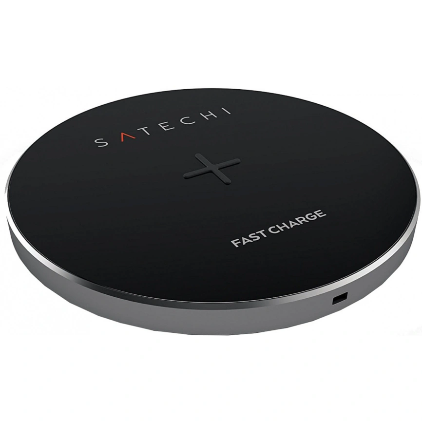 Беспроводное зарядное устройство Satechi Wireless Charger (ST-WCPM) Space Grey фото 1
