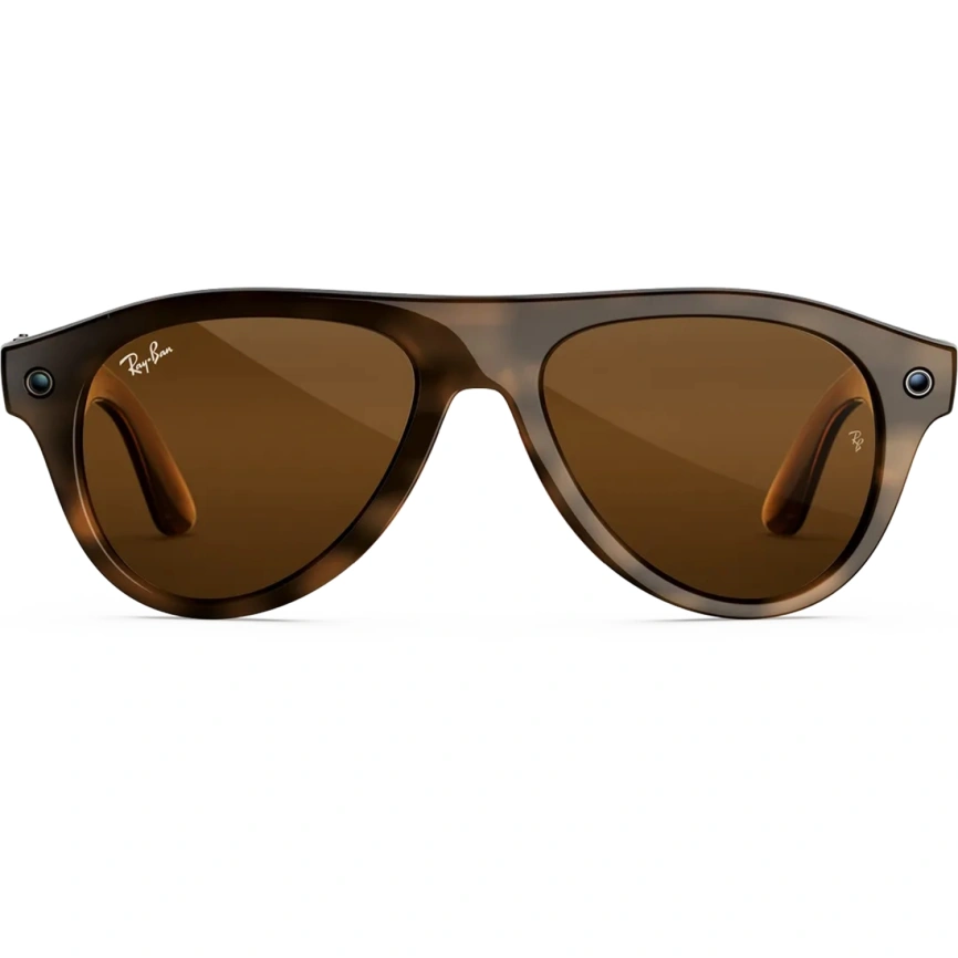Умные очки Ray-Ban Aviator (Gen 3) Havana Standard Brown фото 2