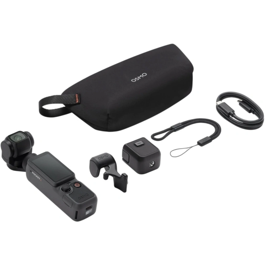 Экшн-камера DJI Osmo Pocket 4 Standard Combo Black фото 2