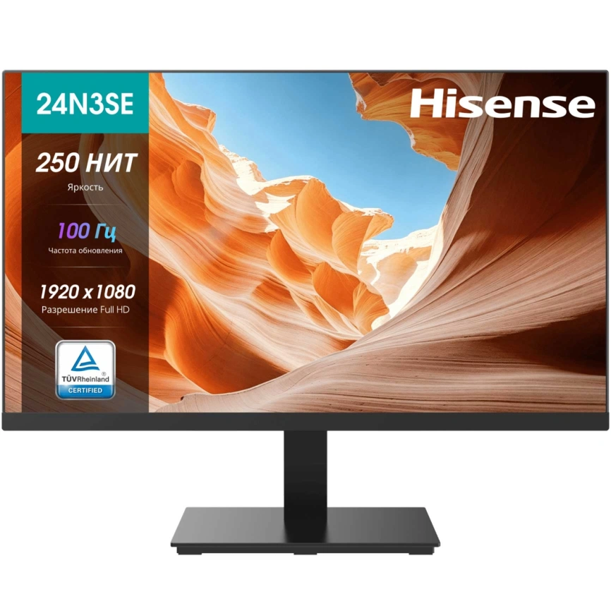 Монитор Hisense 24" 24N3SE Black фото 1