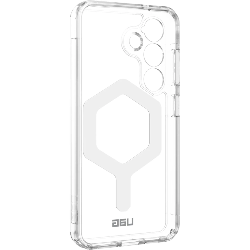 Чехол UAG MagSafe Plyo PRO для Samsung S25 Ice/Silver фото 2
