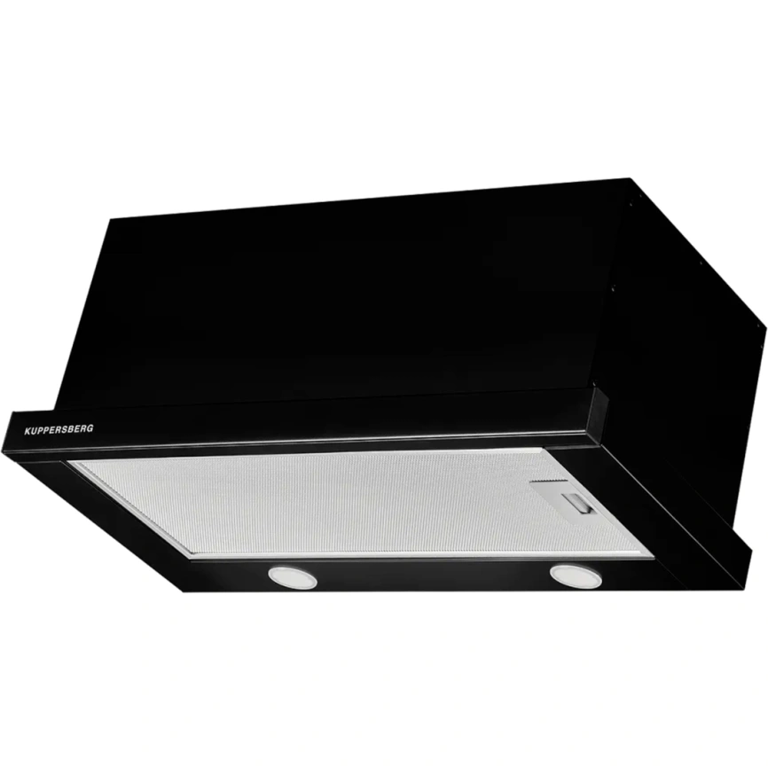 Встраиваемая вытяжка Kuppersberg SLIMTURBO 60 B Black фото 2