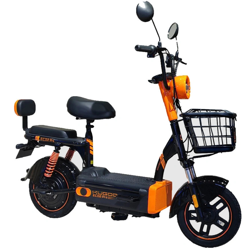 Электроскутер Kugoo Kirin EC02 Pro Black фото 2