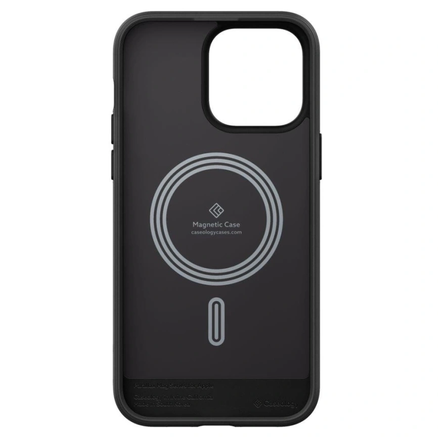 Чехол Spigen Caseology Parallax Mag для iPhone 14 Pro (ACS05002) Matte Black фото 3