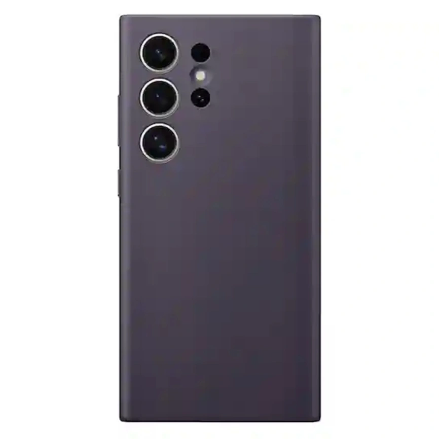 Чехол Samsung Vegan Leather Case для S24 Ultra Dark Violet фото 2