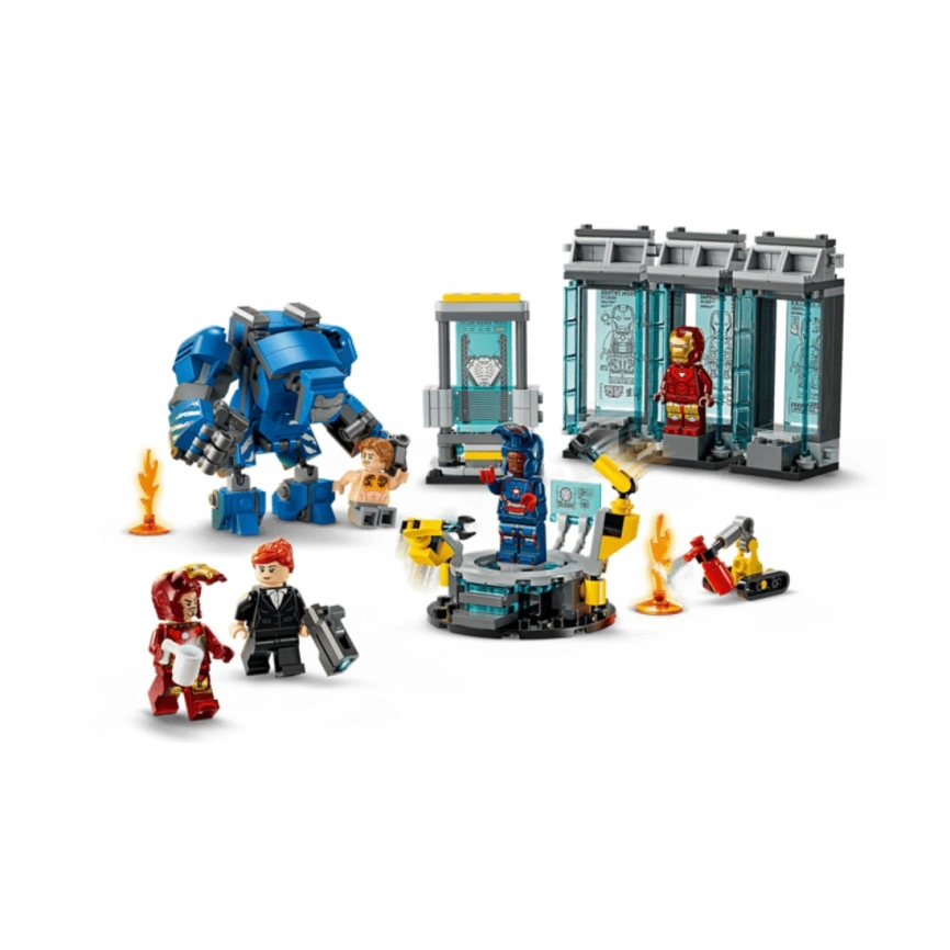 Конструктор LEGO Marvel Super Heroes Iron Man: Hall of Armor 76315 фото 2