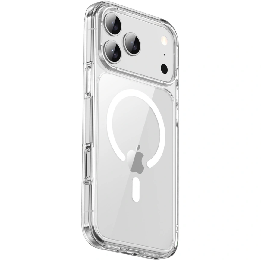 Чехол Gurdini Alba Series Protective with MagSafe для iPhone 18 Pro Max Clear фото 1
