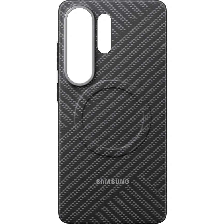 Чехол Samsung Carbon Magnet Case для Samsung Galaxy S26 Ultra Dark Gray фото 3