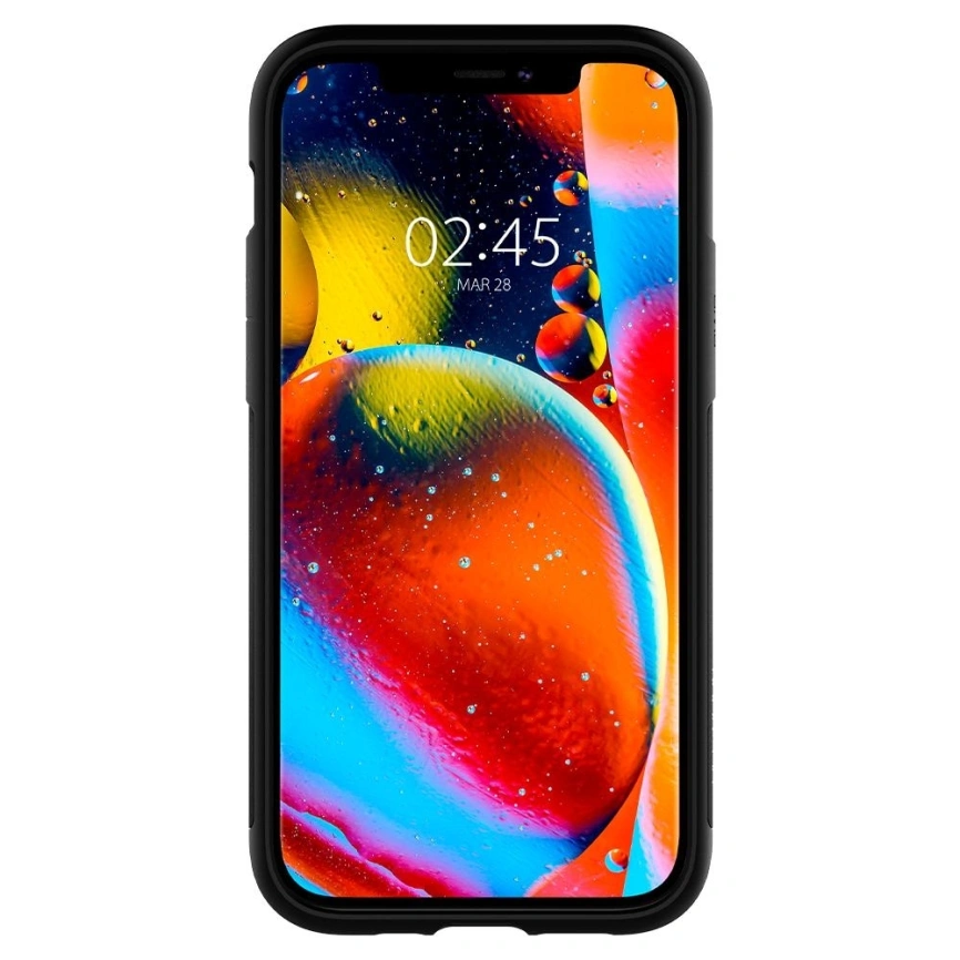 Чехол Spigen Slim Armor для iPhone 12/12 Pro (ACS01523) Black фото 7