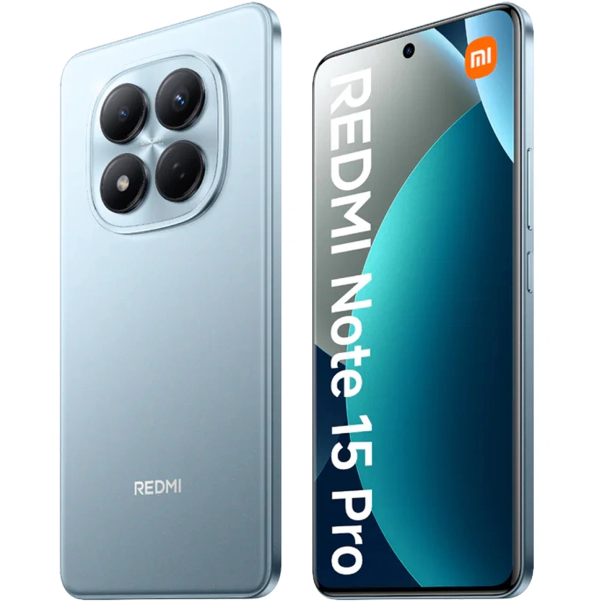 Смартфон Xiaomi Redmi Note 15 Pro 4G 8/256Gb Glacier Blue Global Version фото 5