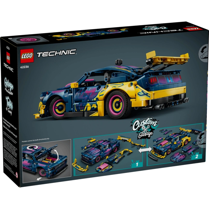 Конструктор LEGO Technic Ford Mustang GT: Custom Garage 42236 фото 7