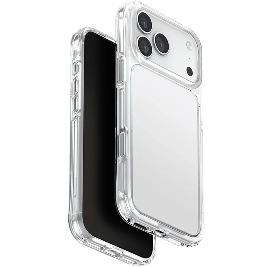 Чехол Uniq LifePro Xtreme True ClaritySlim Hybrid Case with Curved AirLite для iPhone 17 Pro Crystal Clear фото 1