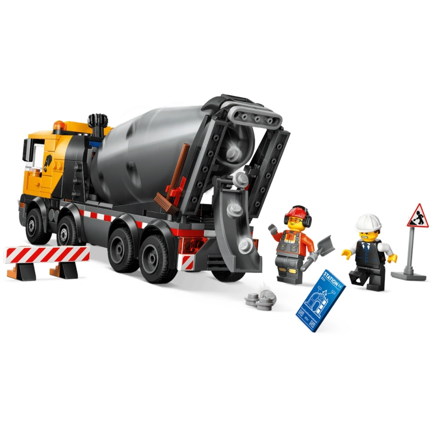 Конструктор LEGO City Cement Mixer 60478 фото 2