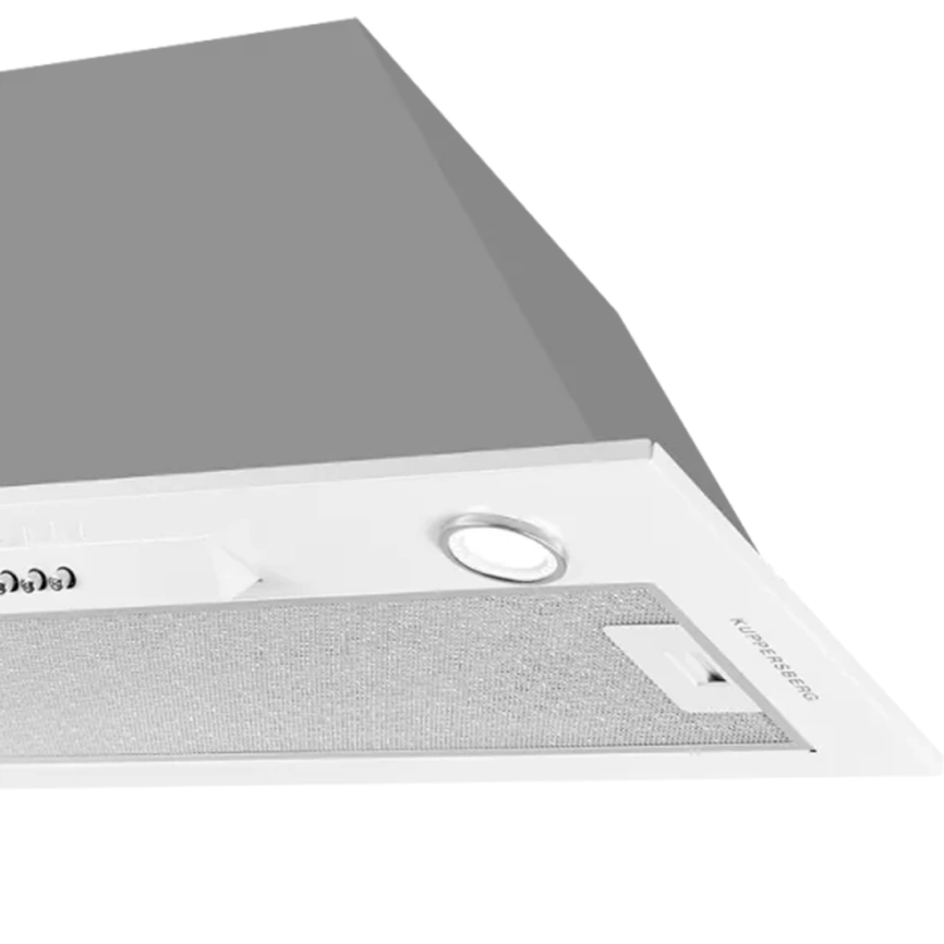 Встраиваемая вытяжка Kuppersberg INLINEA 70 WX White/Stainless Steel фото 4