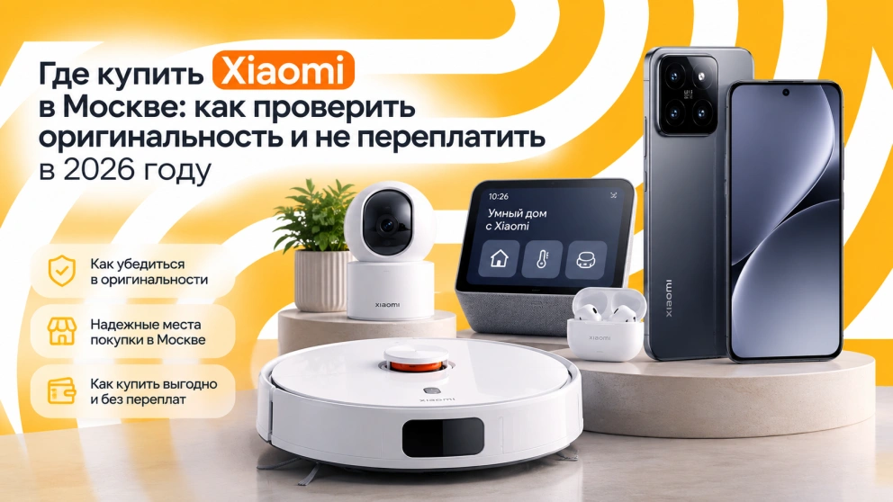 Где купить Xiaomi в Москве: как проверить оригинальность и не переплатить в 2026 году